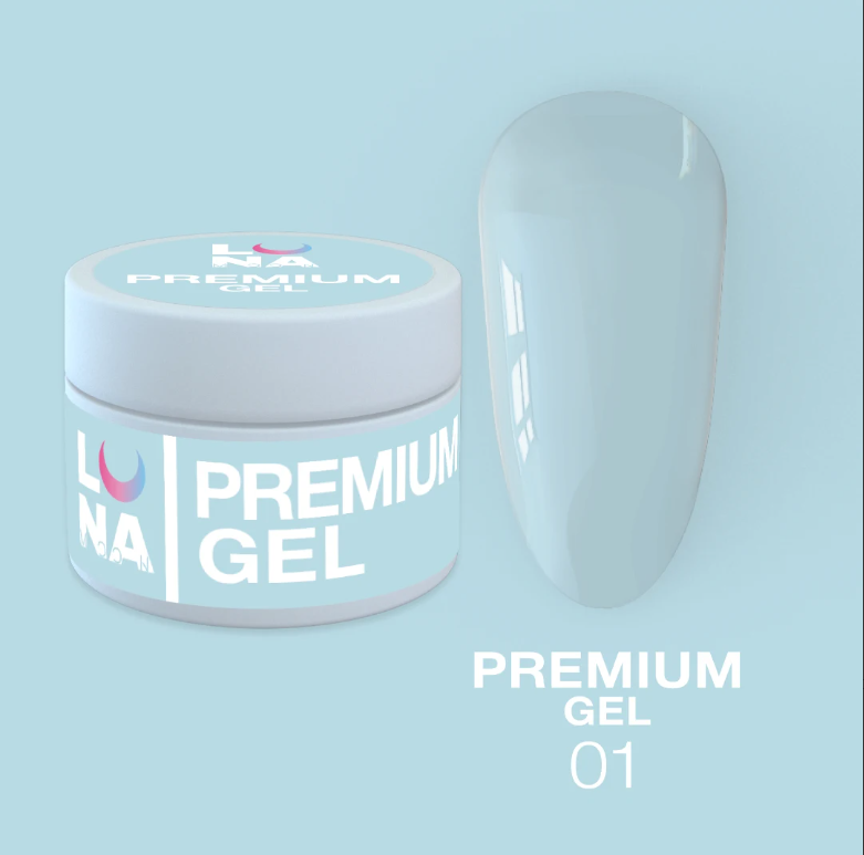 Классический гель LunaMoon Gel Premium № 1, 30 мл