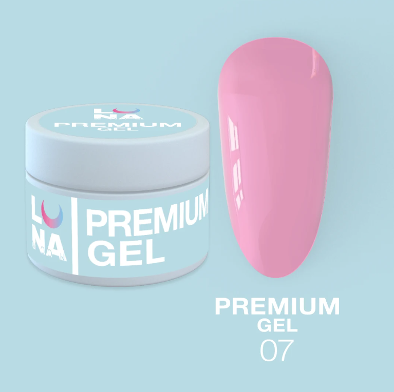Классический гель LunaMoon Gel Premium № 7, 30 мл