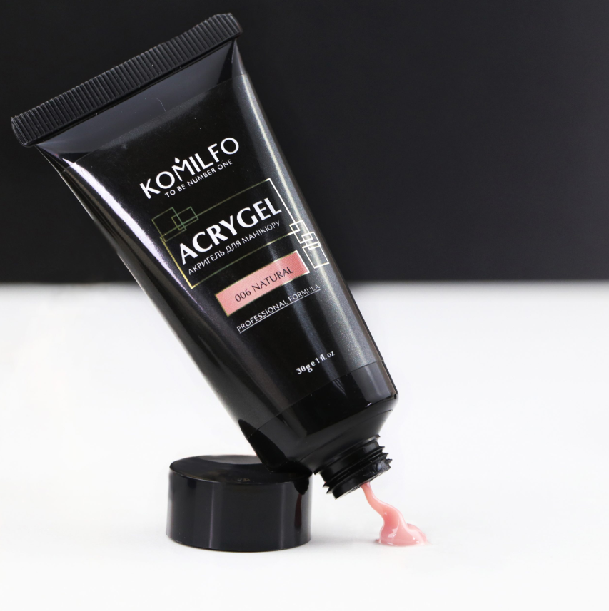 Komilfo AcryGel No. 006 Natural, 30g/ Komilfo AcryGel No. 006 Natural, 30g
