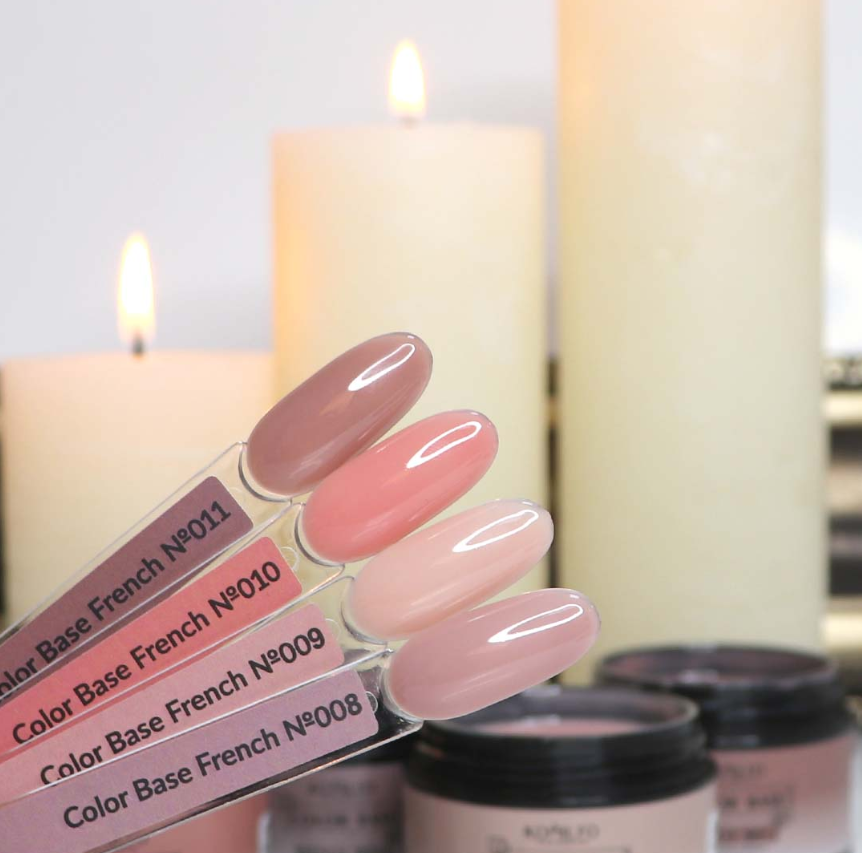Komilfo Color Base French 008, 30 ml (gel jar)