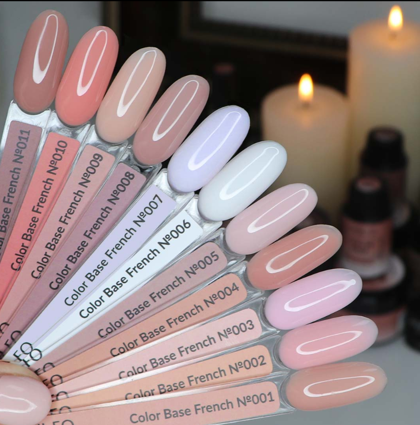 Komilfo Color Base French 010, 30 мл (гелевая баночка)