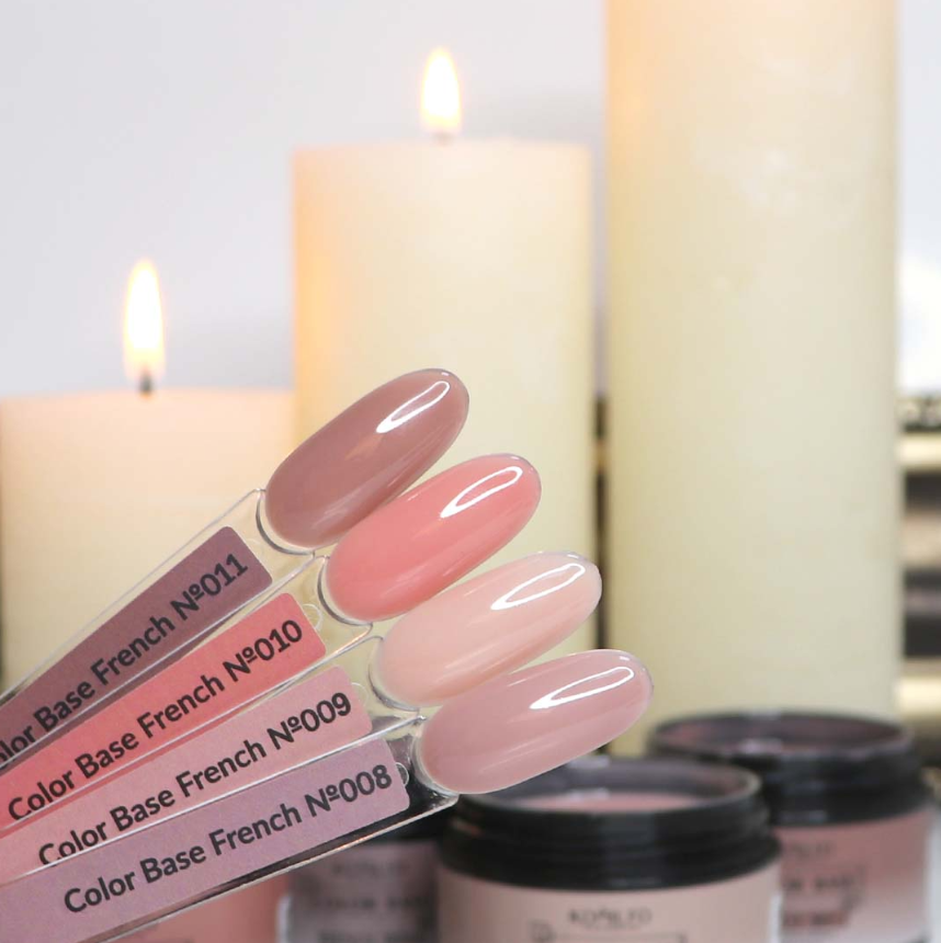 Komilfo Color Base French 011, 30 мл (гелевая баночка)