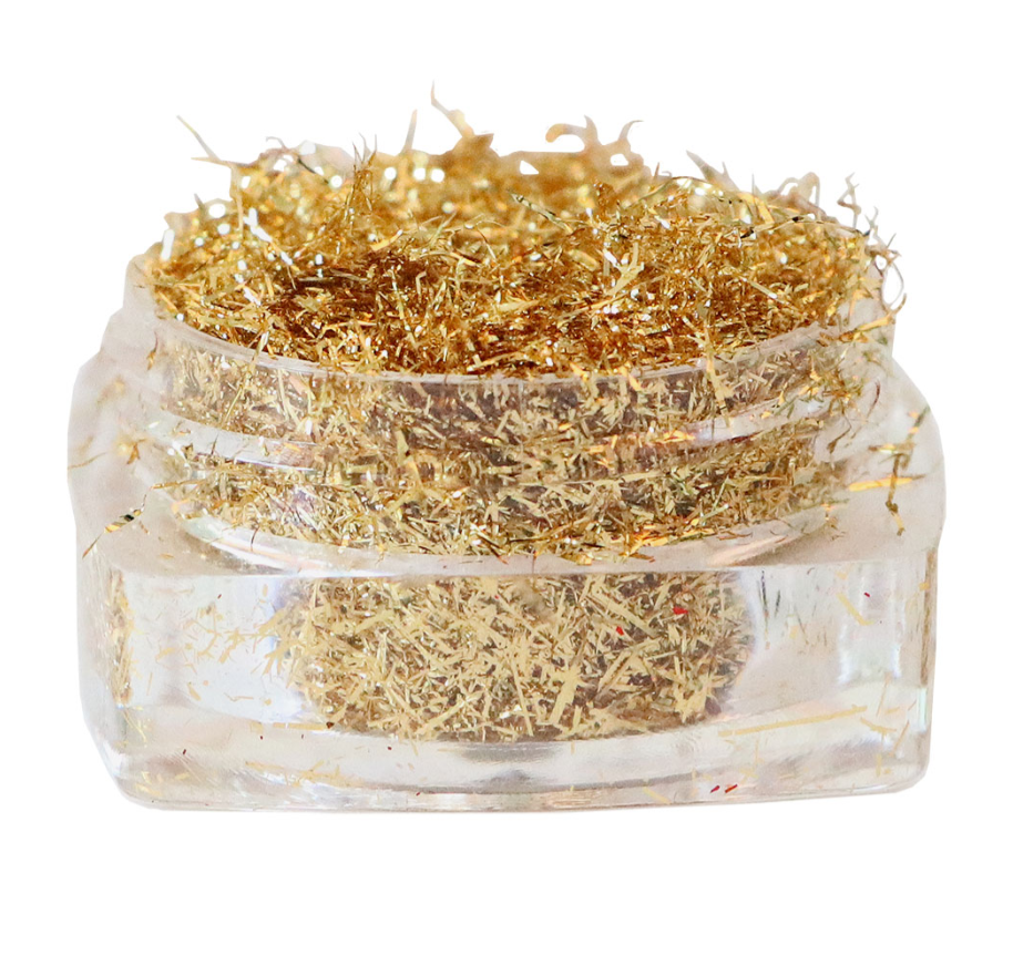 Фольгированные полоски Komilfo #01 Gold, (0,2 г)