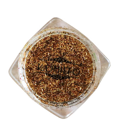 Фольгированные полоски Komilfo #01 Gold, (0,2 г)