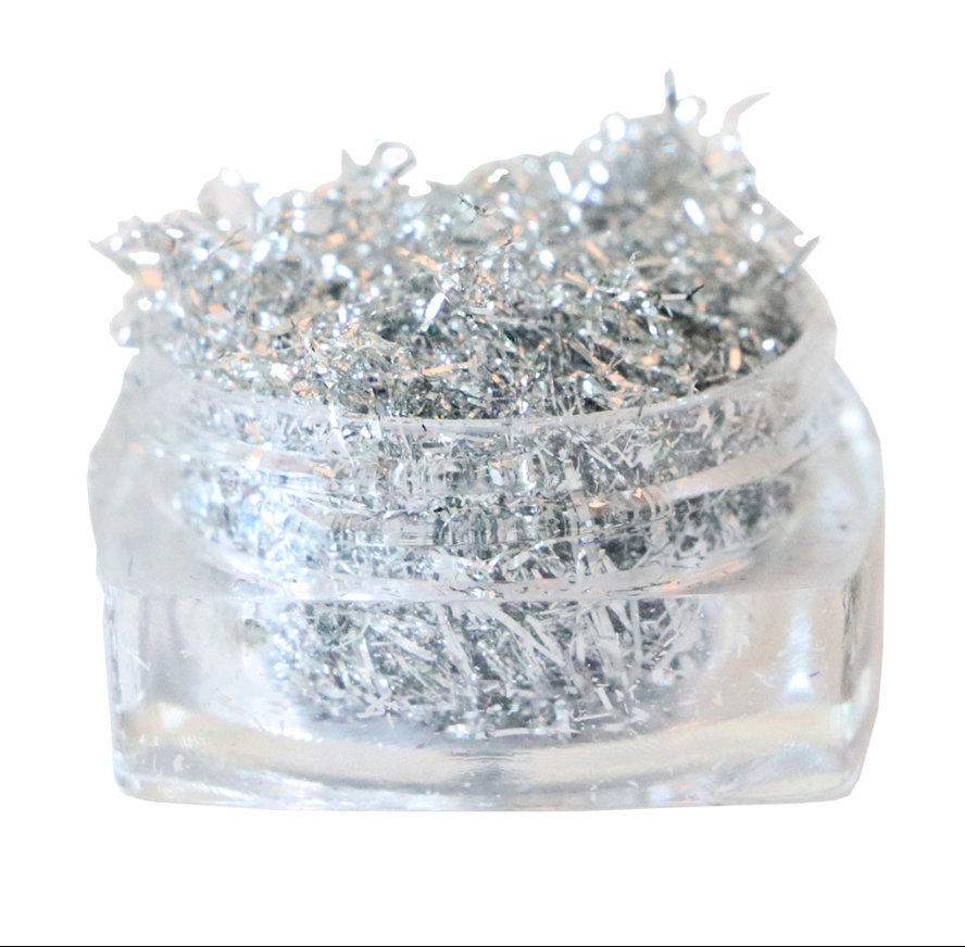 Фольгированные полоски Komilfo №02 Silver (0,2 г)