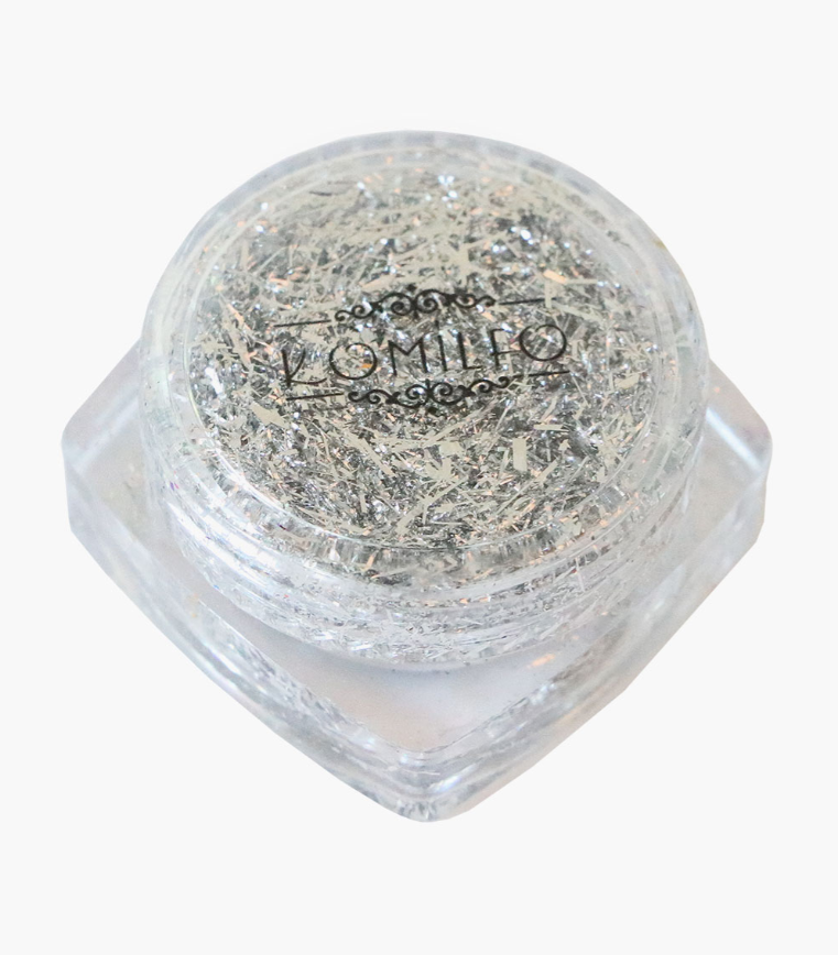 Фольгированные полоски Komilfo №02 Silver (0,2 г)