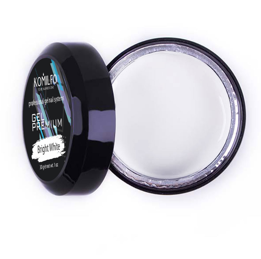 Гель Komilfo Premium Bright White, 30 г