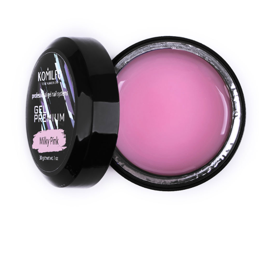 Гель Komilfo Premium Milky Pink, 30 г