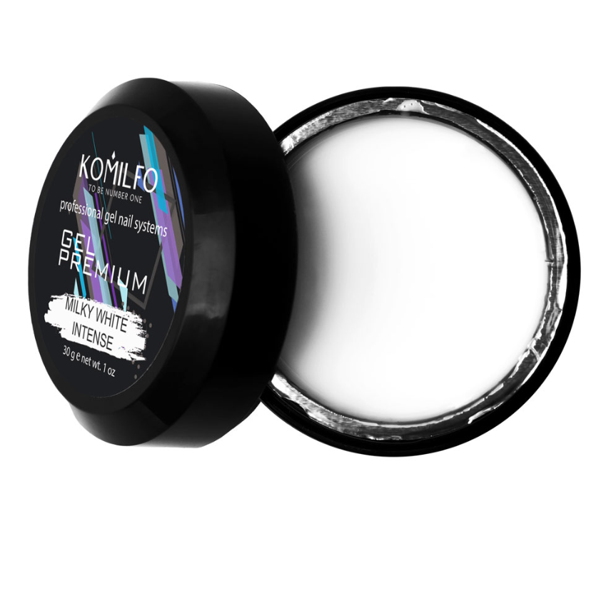 Гель Komilfo Premium Milky White, 30 г