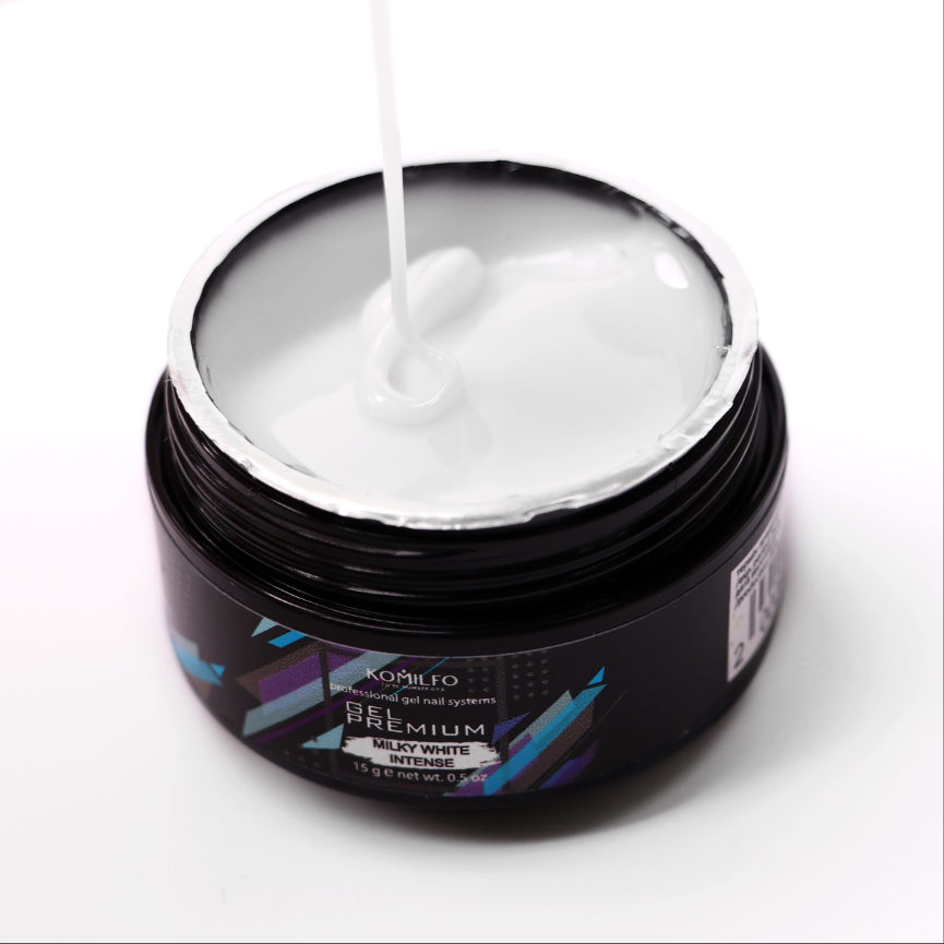 Гель Komilfo Premium Milky White, 30 г