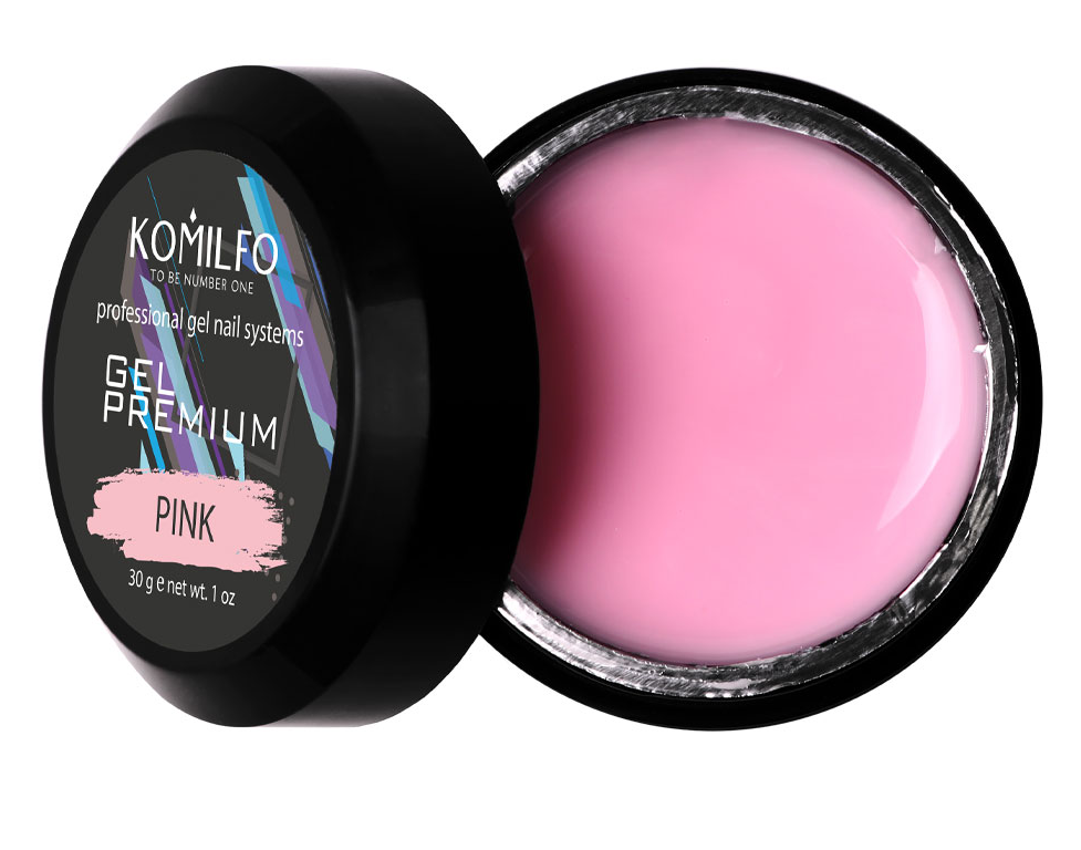 Гель Komilfo Premium Pink, 30 г