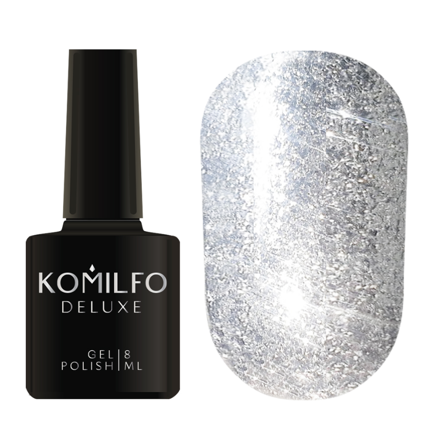 Komilfo Liquid Glam Gel No. LGG001, 8 мл (гель-лак)