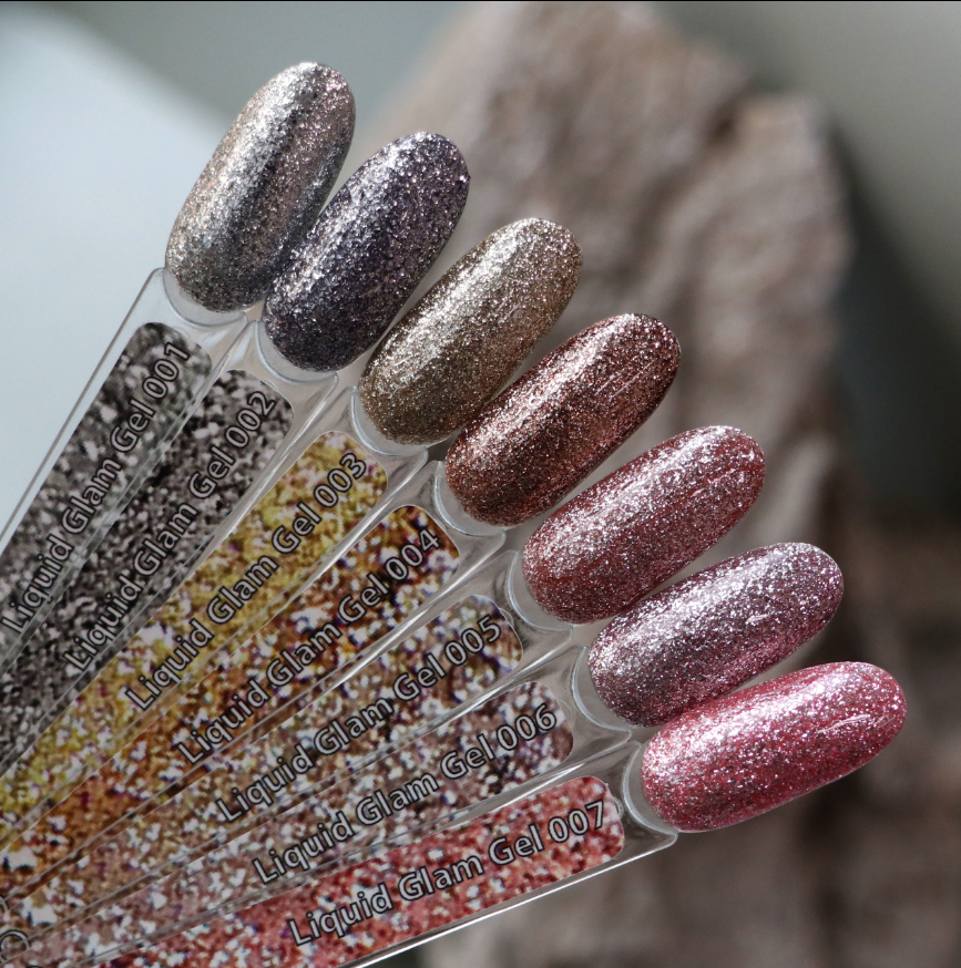 Komilfo Liquid Glam Gel No. LGG001, 8 мл (гель-лак)