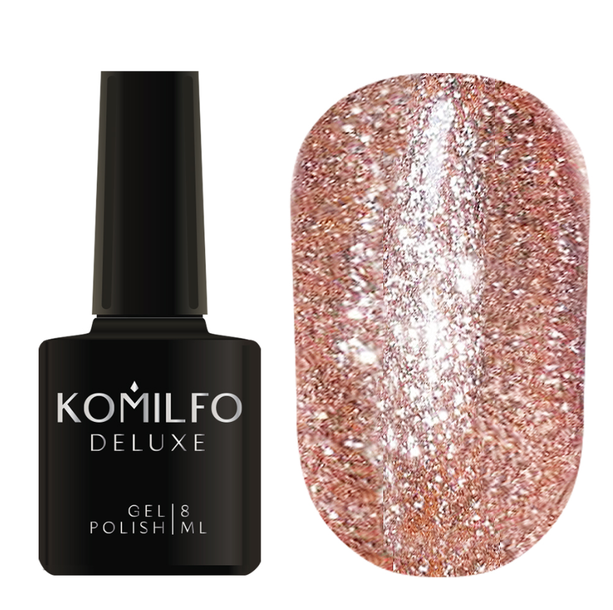 Komilfo Liquid Glam Gel No. LGG005, 8 мл (гель-лак)
