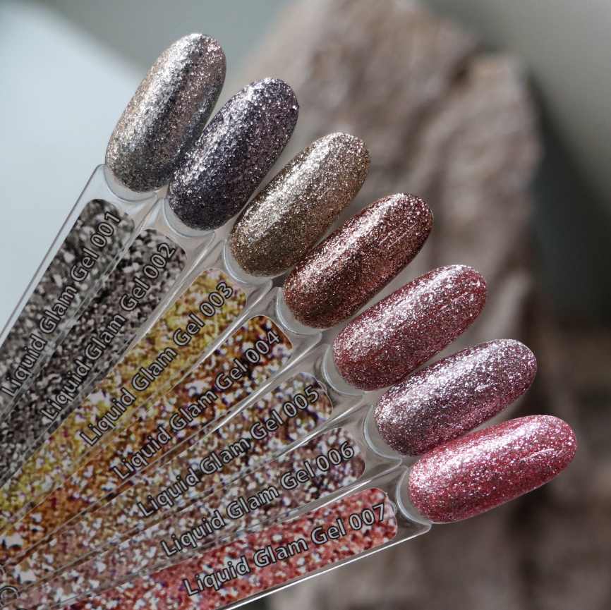 Komilfo Liquid Glam Gel No. LGG005, 8 мл (гель-лак)