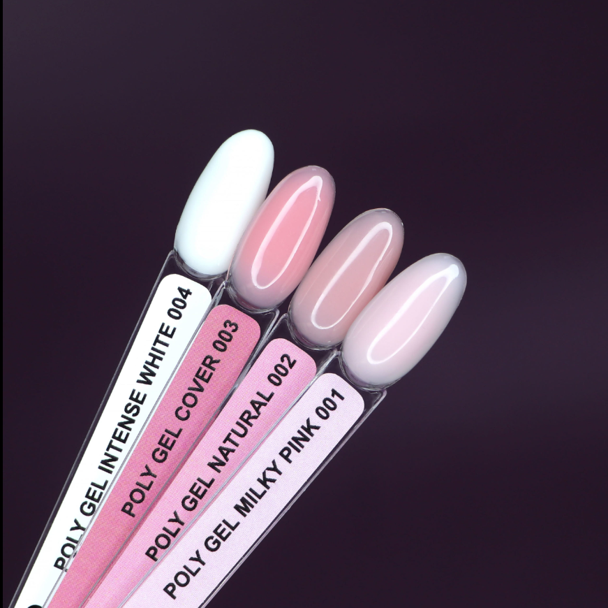 Komilfo PolyGel 001 Milky Pink, 15 мл