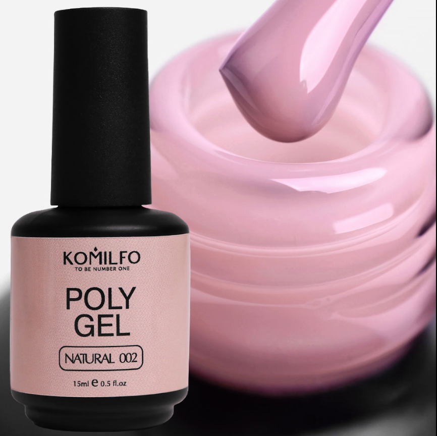 Komilfo PolyGel 002 Натуральный, 15 мл