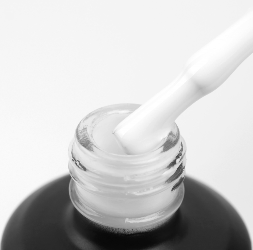 Komilfo PolyGel 004 Intense White, 15 ml (гель для ногтей)
