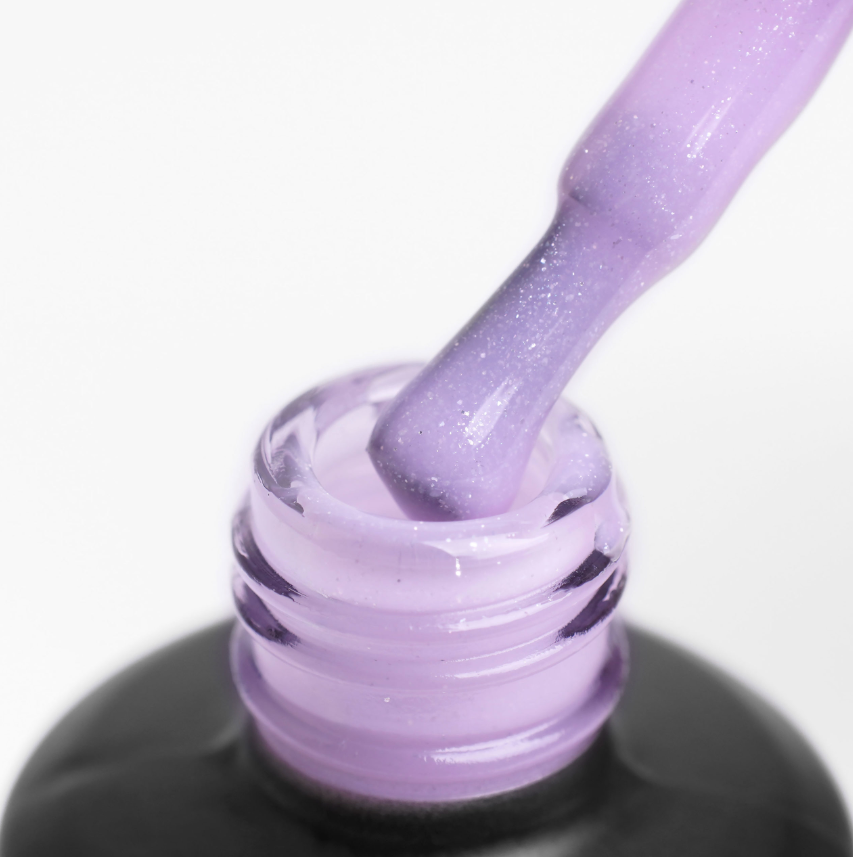 Komilfo PolyGel 009 Violet Glitter, 15 мл (с шиммером)