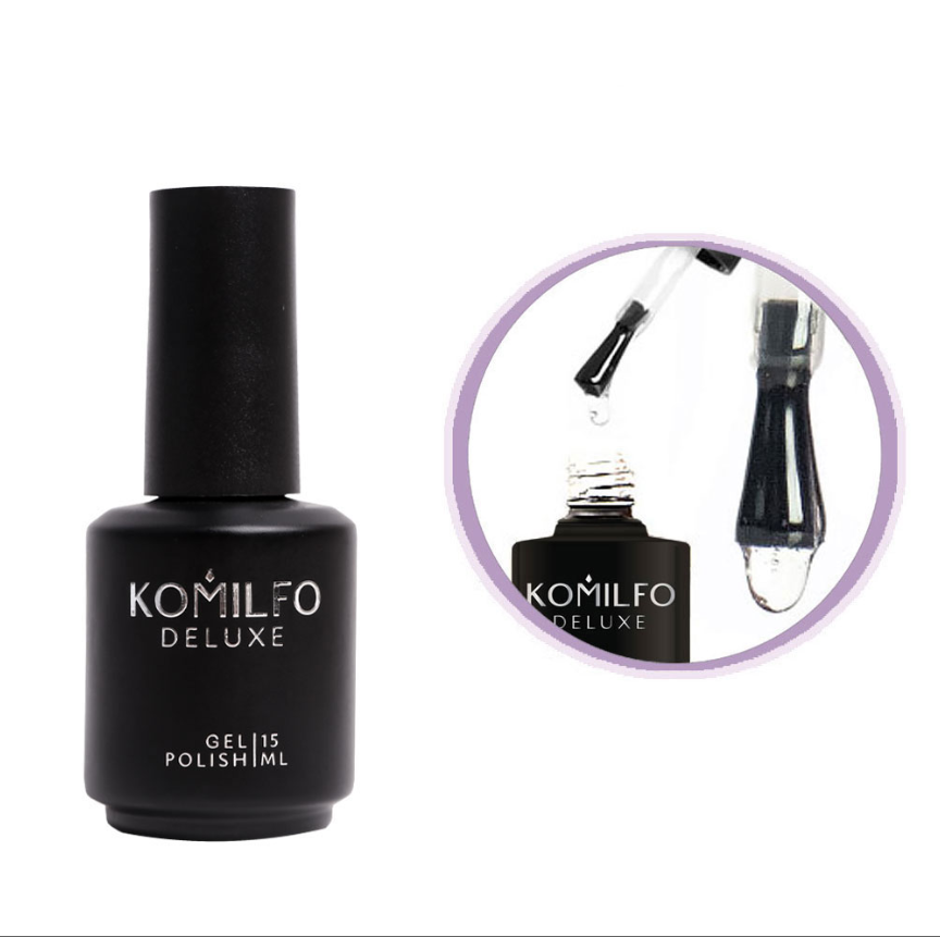 Komilfo Rubber Base - каучуковая база для гель-лака, 15 мл