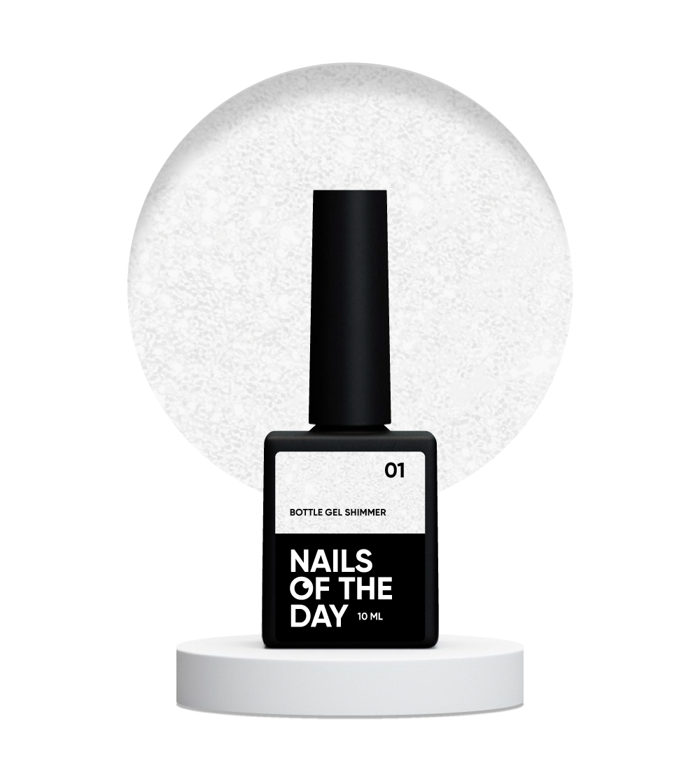 NAILSOFTHEDAY Флакон гель-лака мерцающий 01