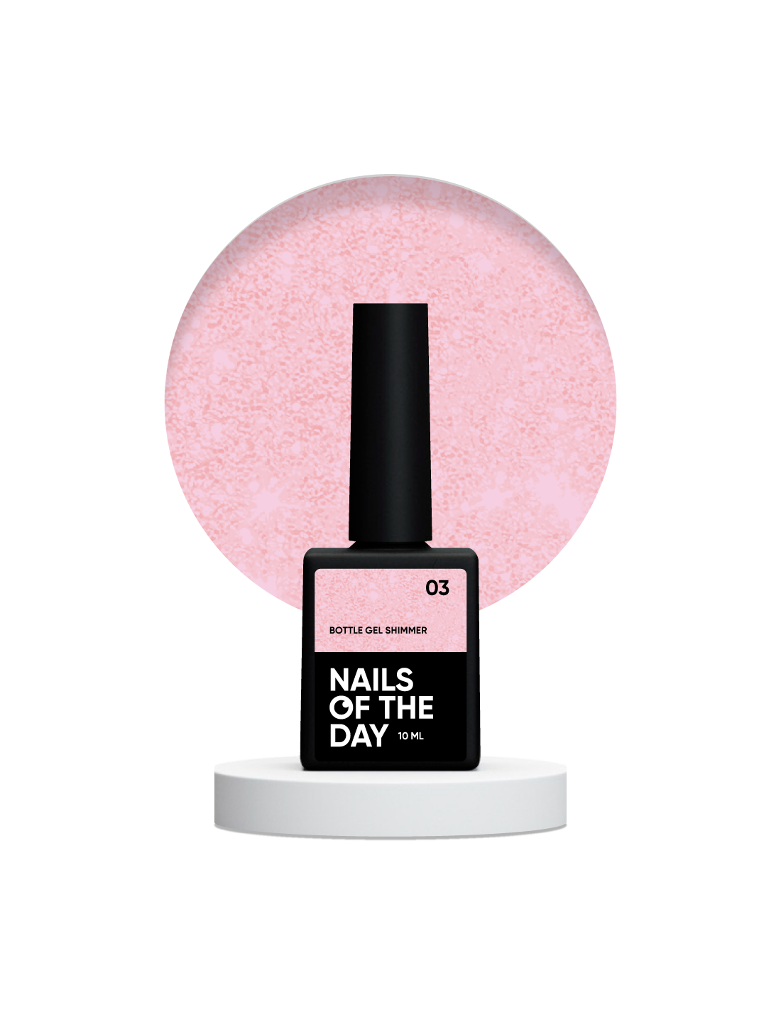 NailSofTheDay Bottle Shimmer Gel 10 мл (03)