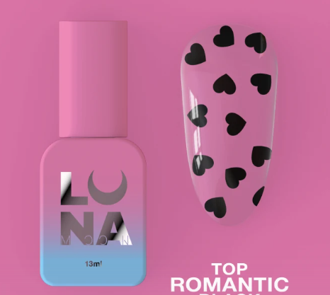 Топ для гель-лака Top Romantic Black 13 мл