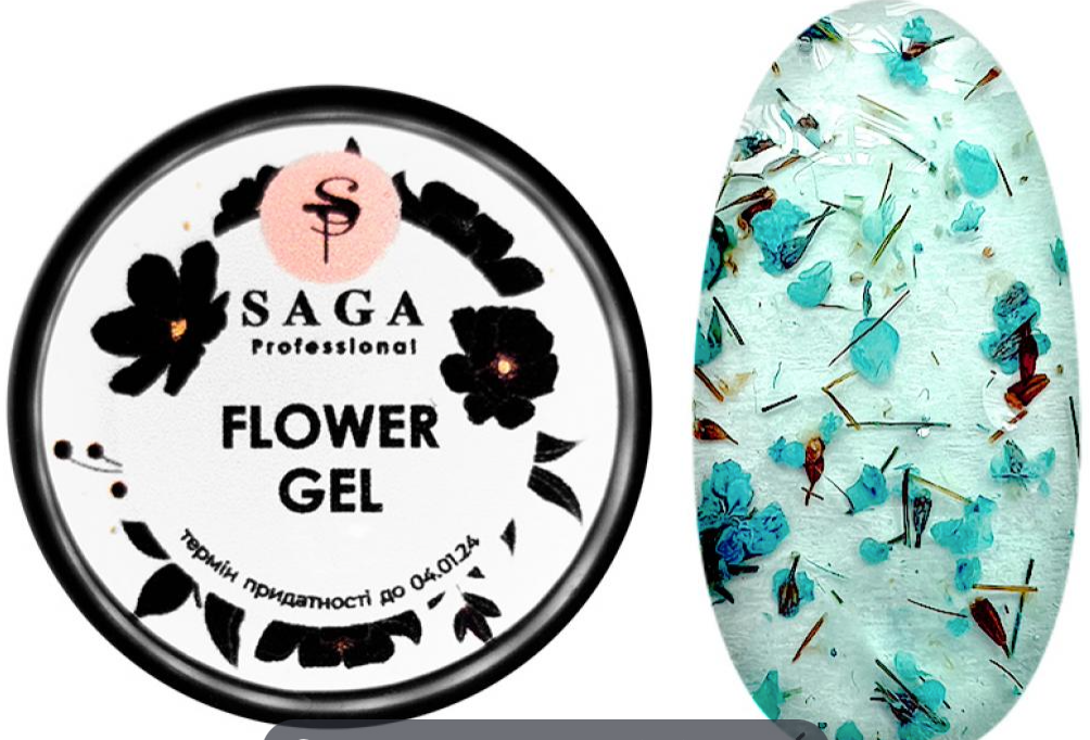 Цветочный гель Saga Professional Flower Gel № 11, 5 мл