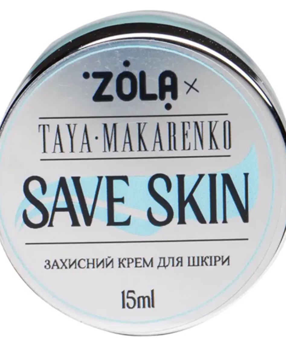 ZOLA SAVE SKIN ЗАЩИТНЫЙ КРЕМ ДЛЯ БРОВЕЙ И РЕСНИЦ В СОТРУДНИЧЕСТВЕ С TAYA MAKARENKO 15 МЛ